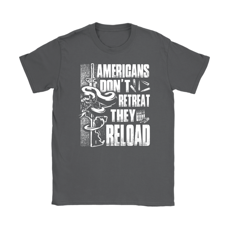 American People Don't Retreat Womens T-Shirt