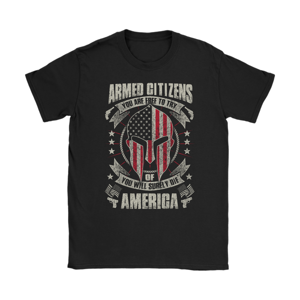 Armed Citizens Womens T-Shirt