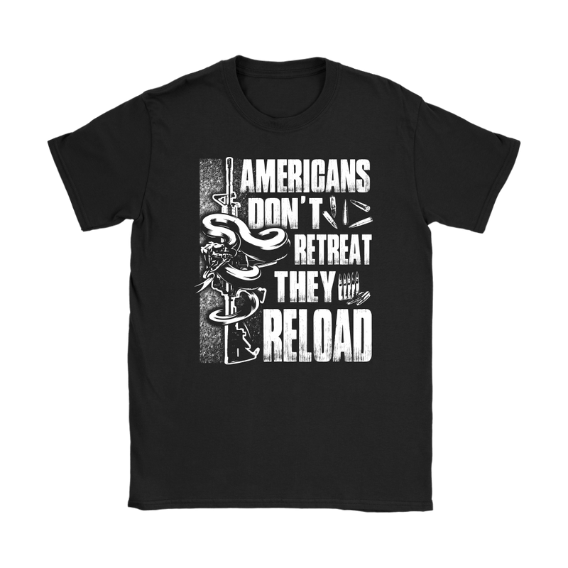 American People Don't Retreat Womens T-Shirt