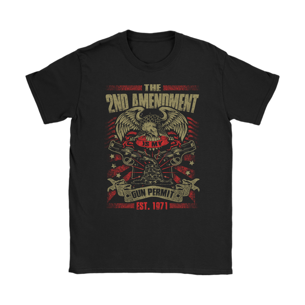 The 2nd Amendment Womens T-Shirt