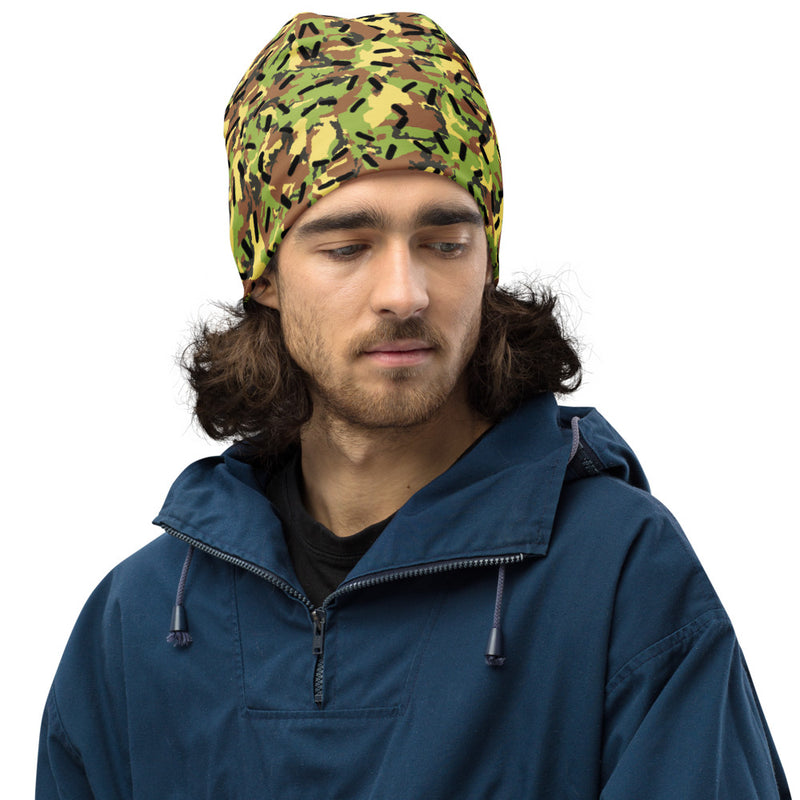 Camo Green All-Over Print Beanie