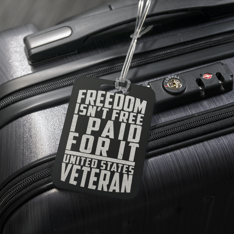 Veteran Luggage Tag #2