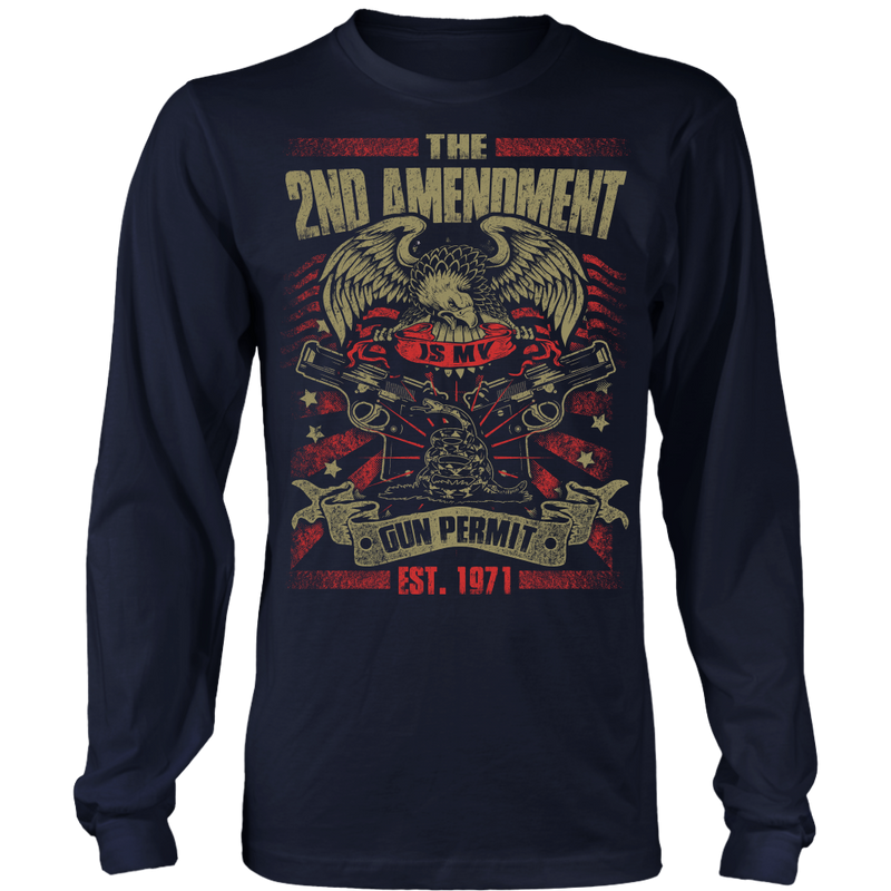 2nd Amendment Long Sleeve Shirt
