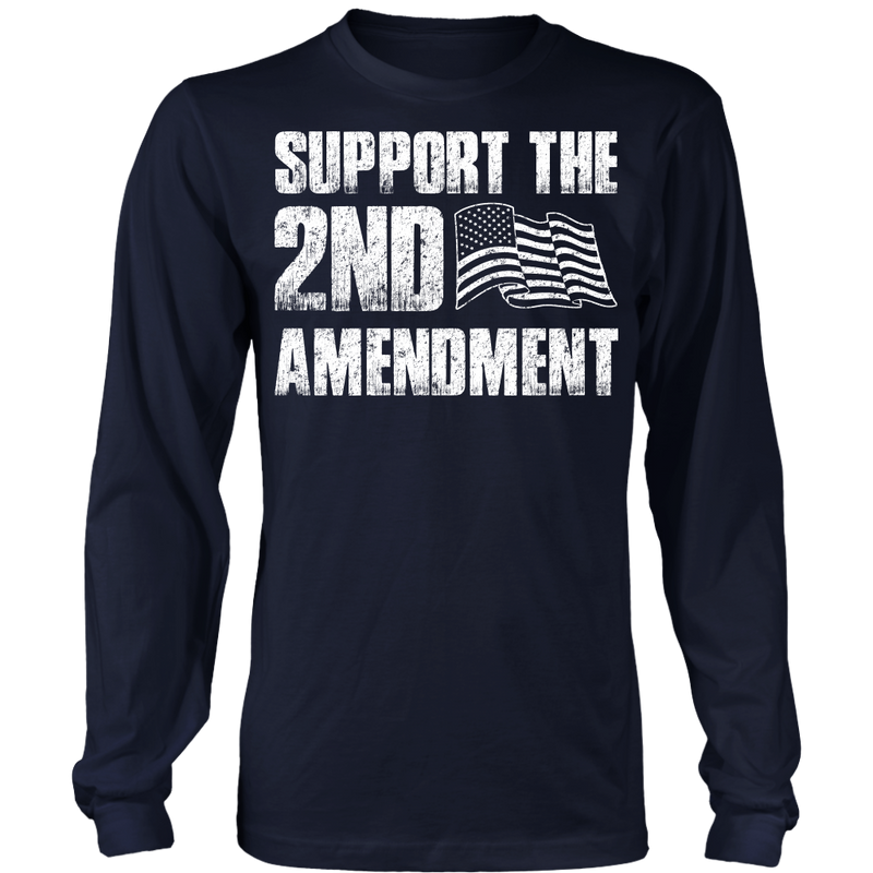 Support the 2nd Amendment Long Sleeve Shirt