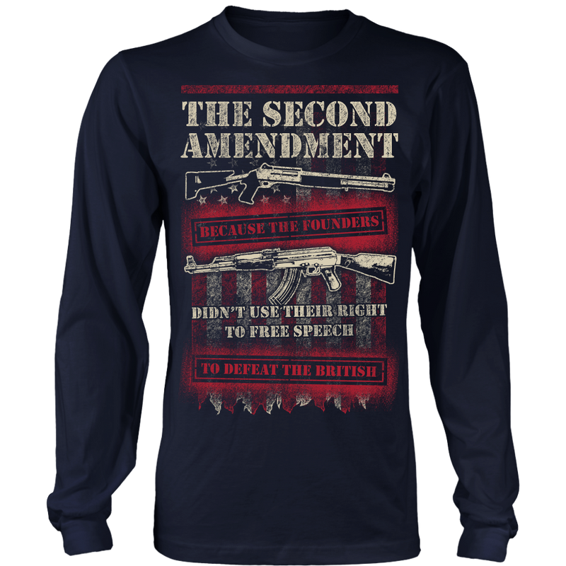 The Second Amendment Long Sleeve Shirt