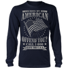 American Flag Long Sleeve Shirt