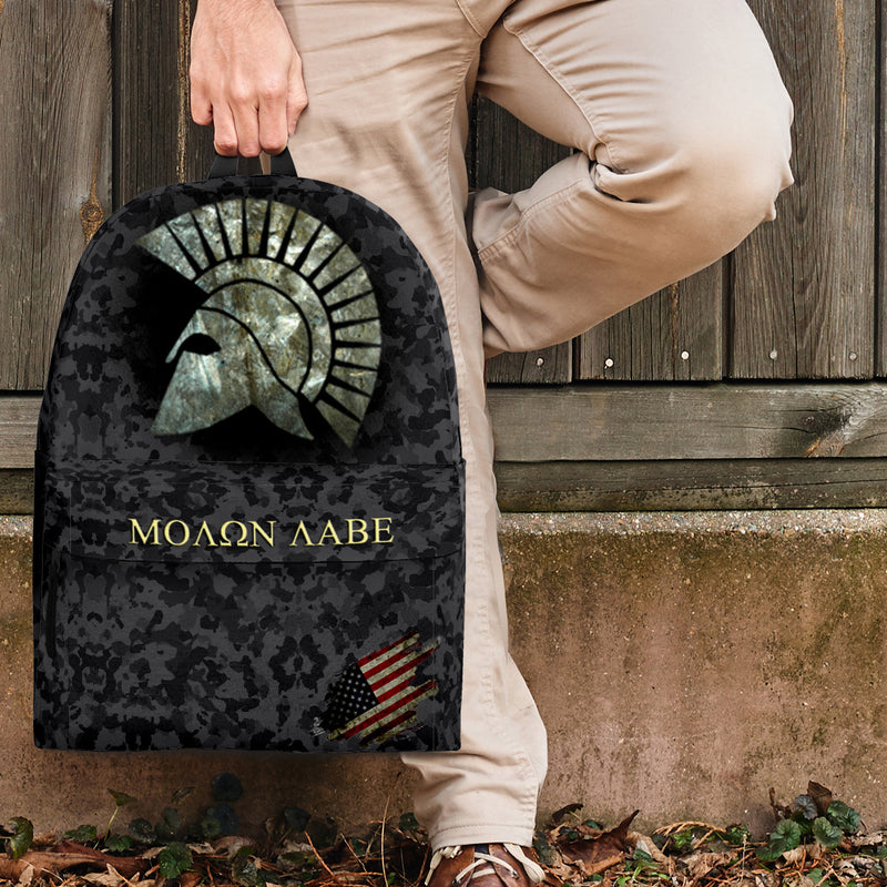 Molon Labe Tattered Backpack