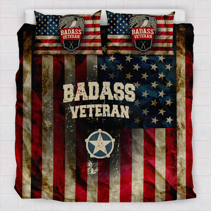 Badass Veteran Bedding Set