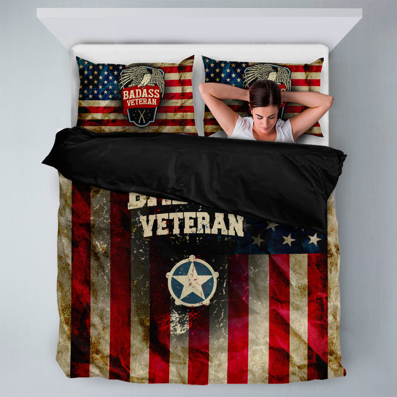 Badass Veteran Bedding Set