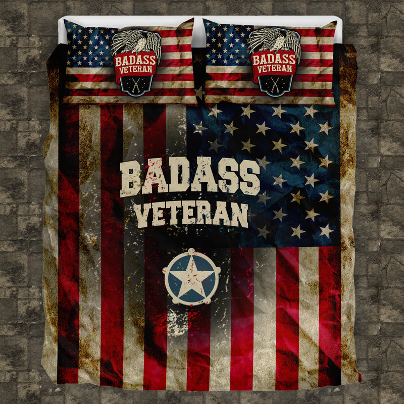 Badass Veteran Bedding Set