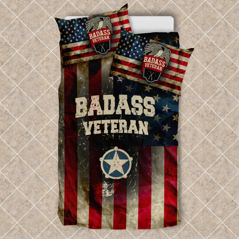 Badass Veteran Bedding Set