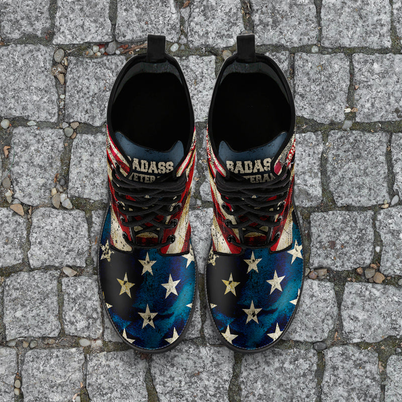 Badass Veteran Leather Boots