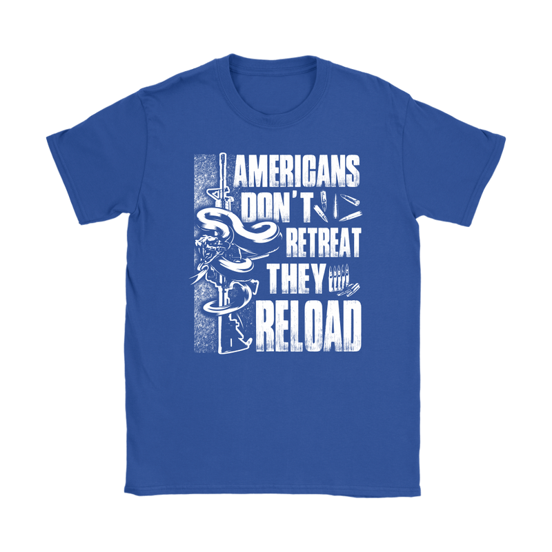 American People Don't Retreat Womens T-Shirt