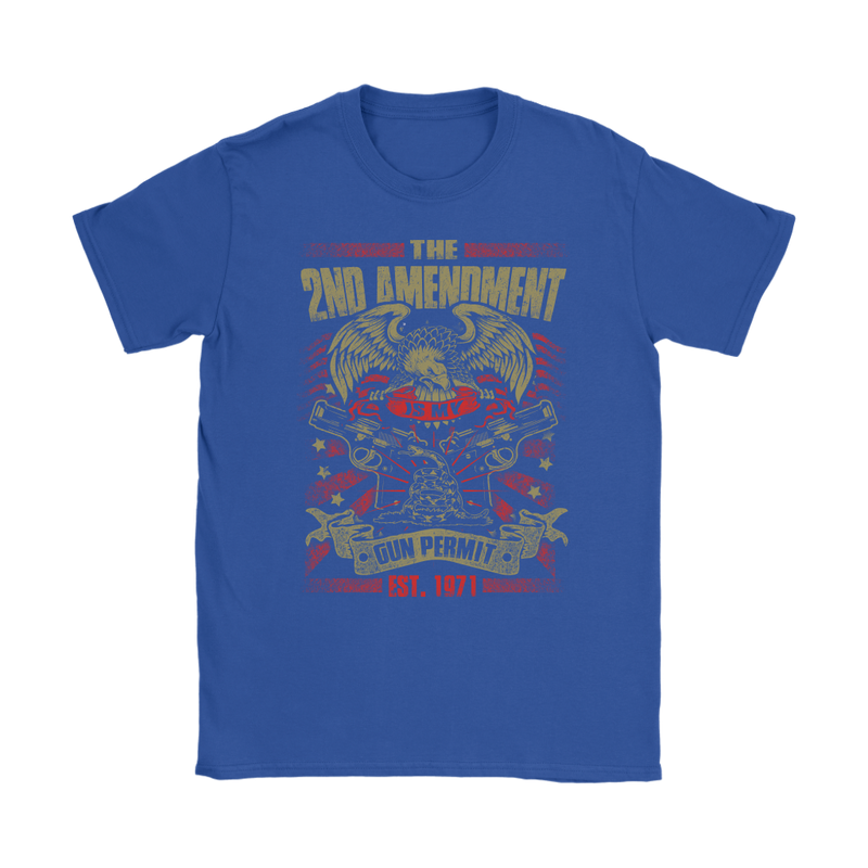 The 2nd Amendment Womens T-Shirt