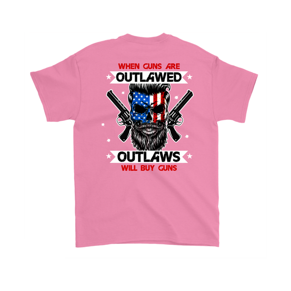 Outlaw Shirt v.2 (Back) - Azalea