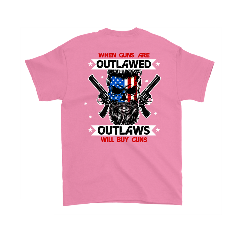 Outlaw Shirt v.2 (Back) - Azalea