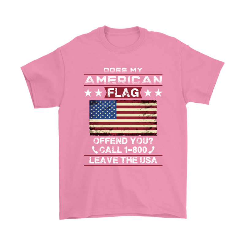 American Flag Shirt - Azalea
