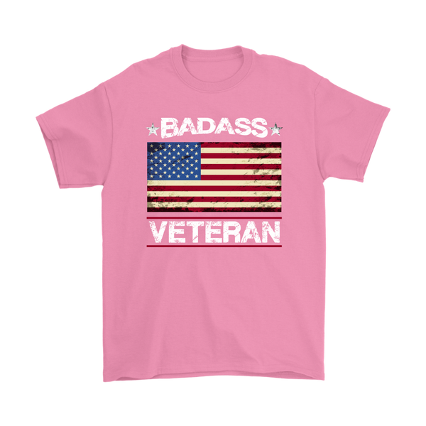 Badass Veteran Shirt - Azalea