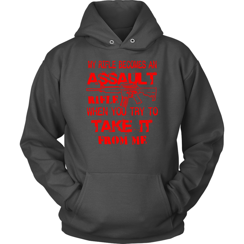 Assault Rifle Unisex Hoodie