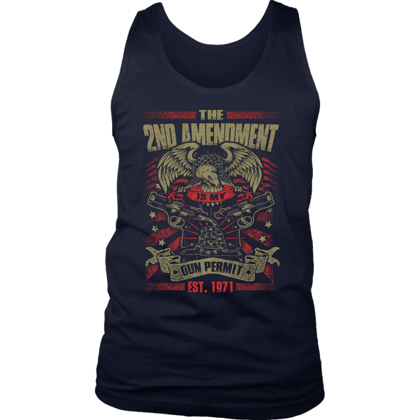 The 2nd Amendment District Men's Tank