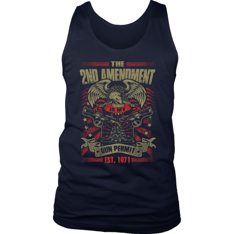 The 2nd Amendment District Men's Tank