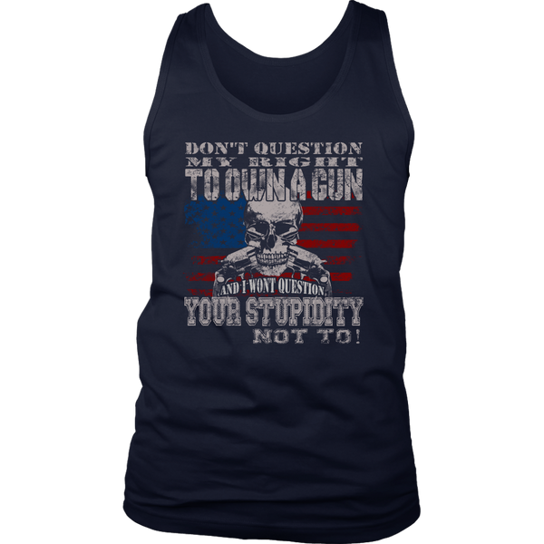 Don't Question District Mens Tank