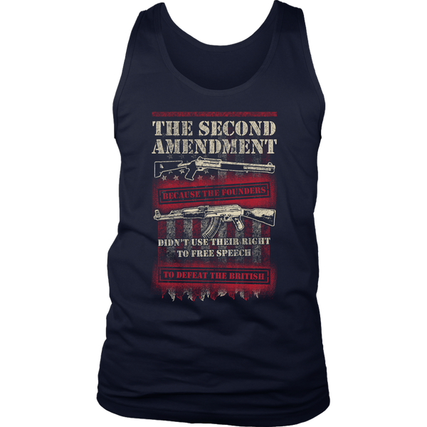 Second Amendment District Mens Tank