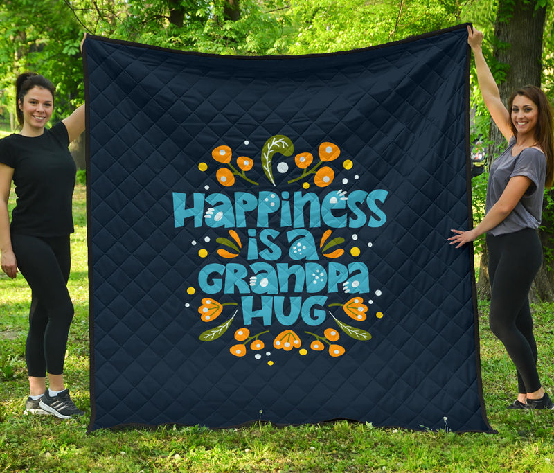 Happiness is a Grandpa Hug