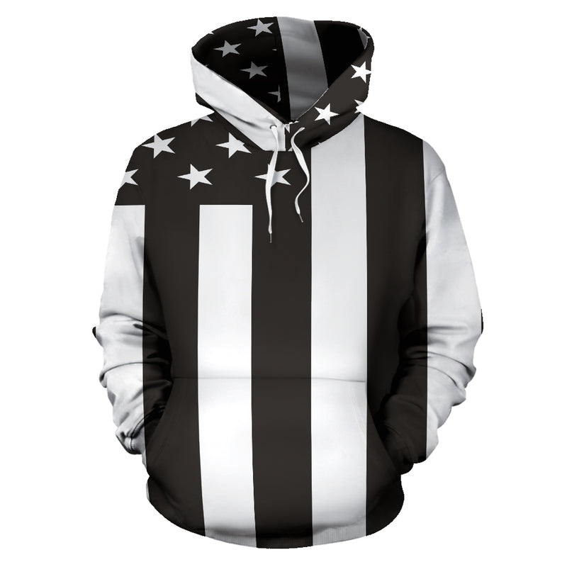 American Flag Black & White