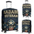 Badass Blue Luggage Cover