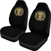 Skull Coat of Arms Seat Cover