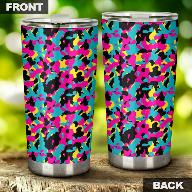 Tumbler Camouflage Hot Pink