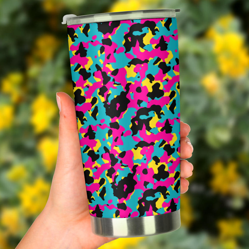Tumbler Camouflage Hot Pink