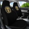 Skull Coat of Arms Seat Cover