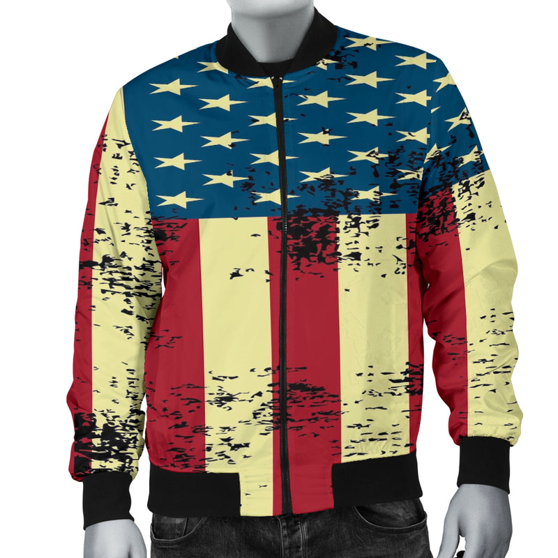 American Flag Bomber Jacket