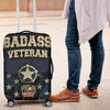Badass Blue Luggage Cover