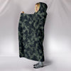 Forest Camouflage Hooded Blankets