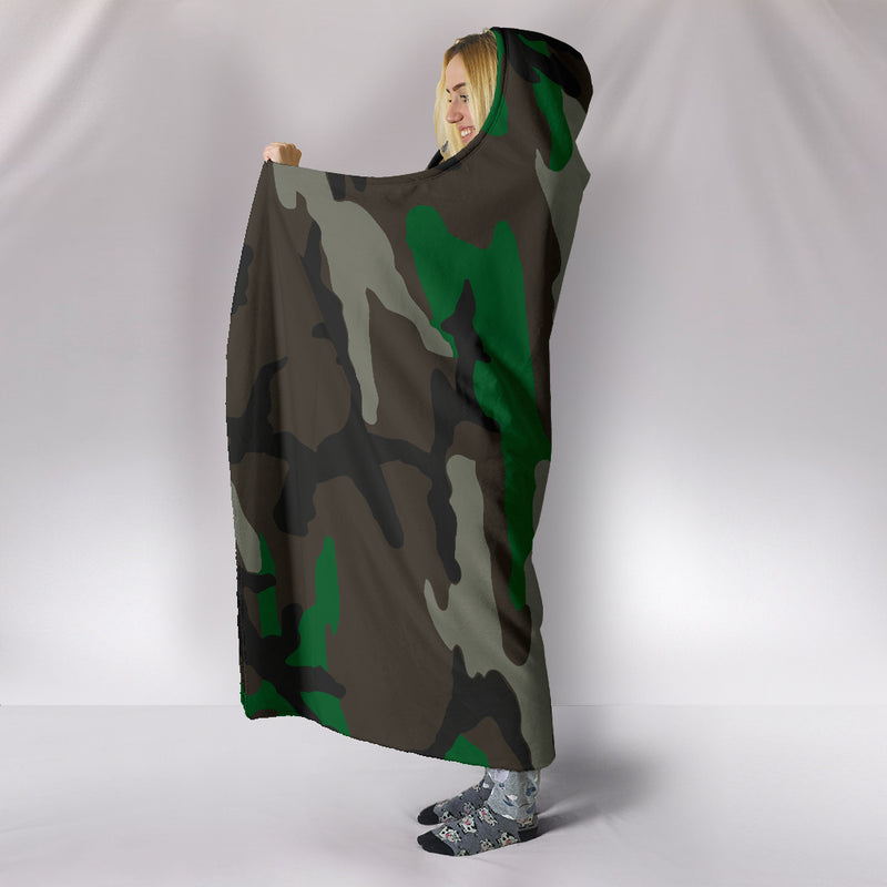 Green Brown and Grey Military Camouflage