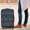 NP Skull Luggage Cover