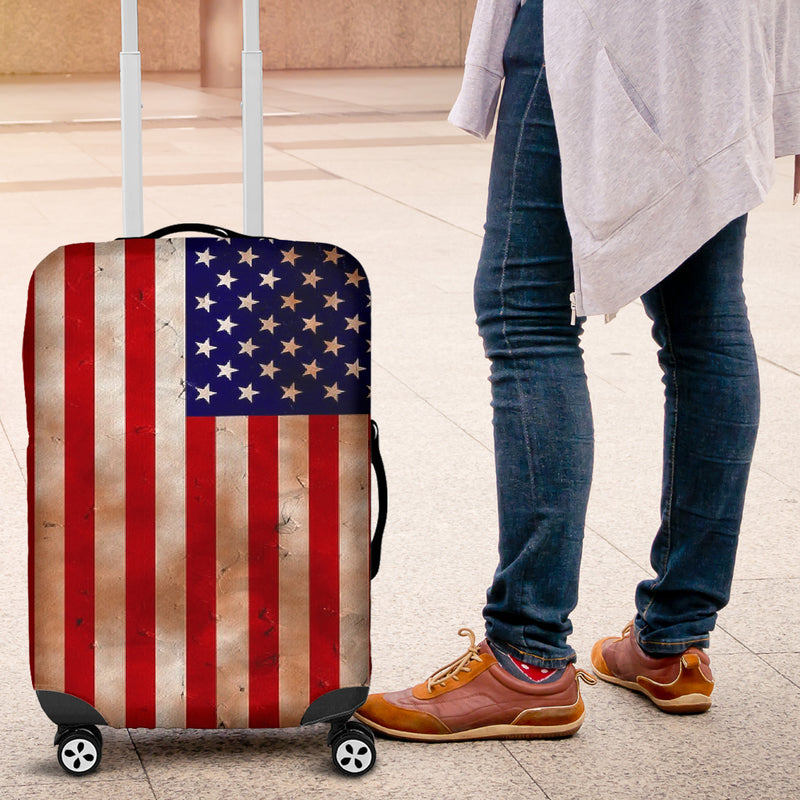 US Flag Luggage Cover