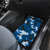 Blue Camouflage Car Floor Mats
