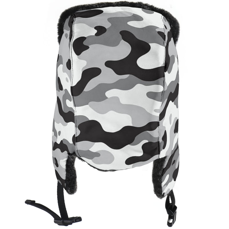 Snow Camo Trappers Hat