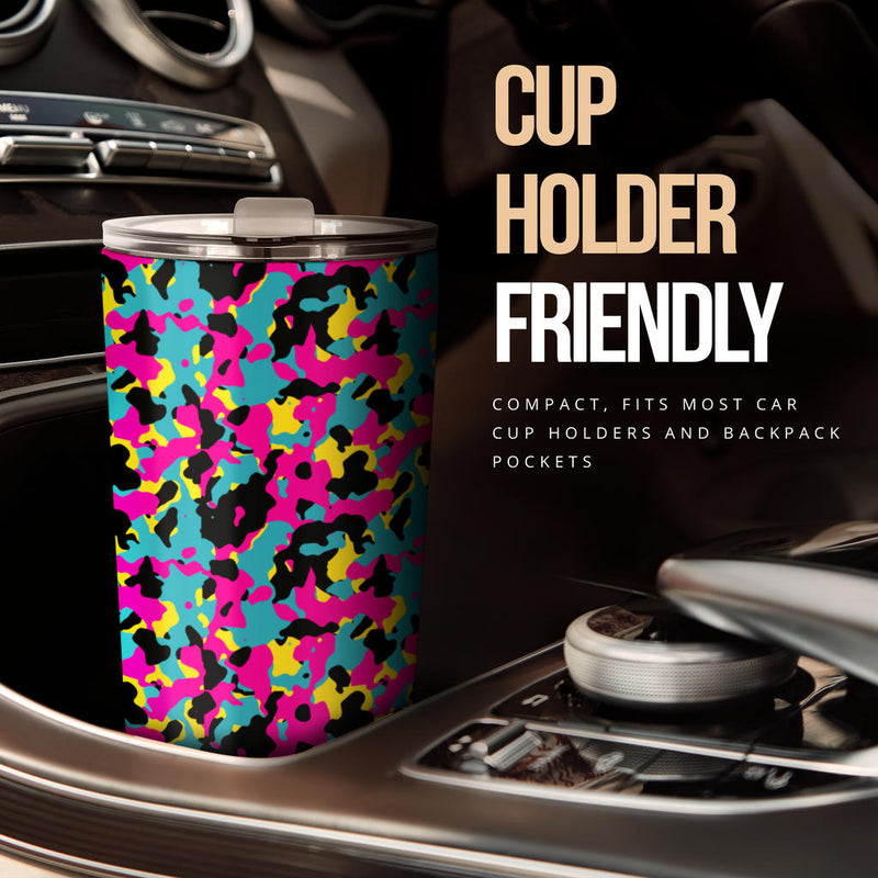 Tumbler Camouflage Hot Pink
