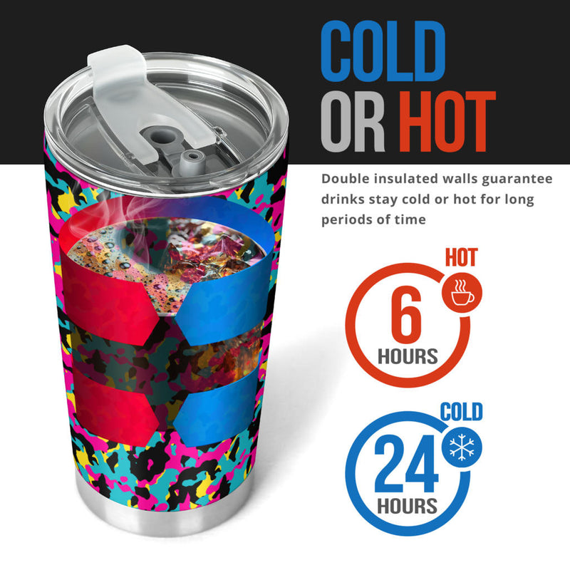Tumbler Camouflage Hot Pink