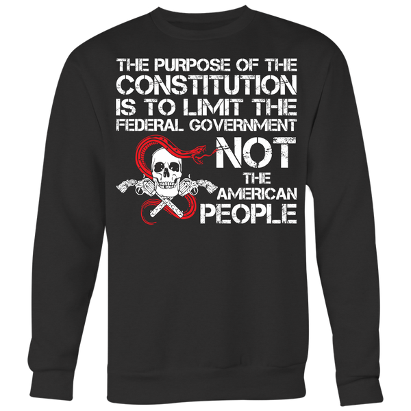 American People Crewneck Sweatshirt Big Print