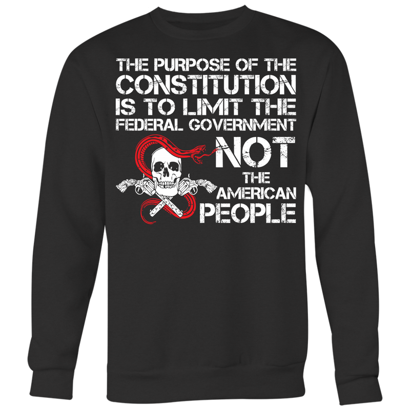 American People Crewneck Sweatshirt Big Print