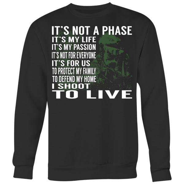 Shoot Crewneck Sweatshirt Big Print