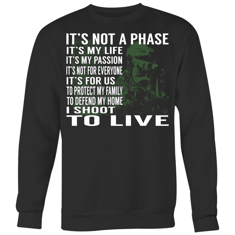 Shoot Crewneck Sweatshirt Big Print