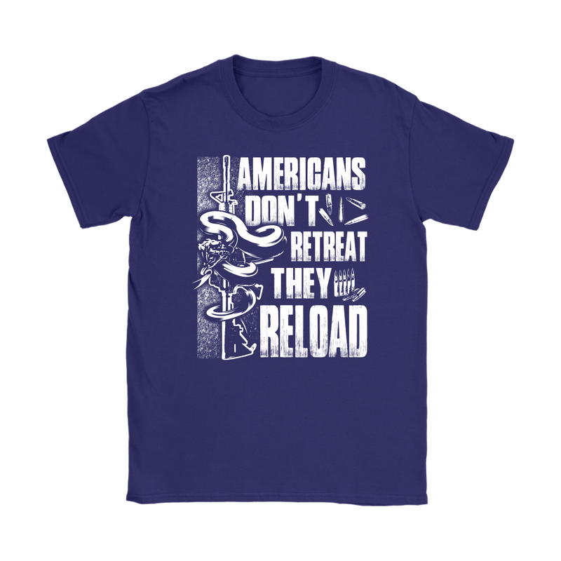American People Don't Retreat Womens T-Shirt