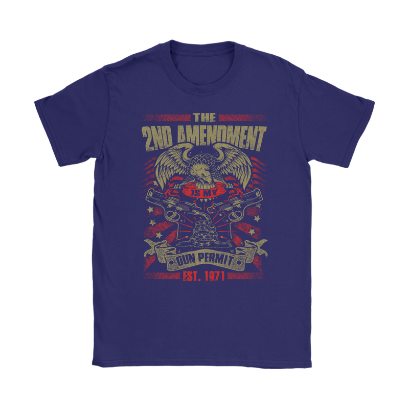 The 2nd Amendment Womens T-Shirt